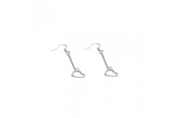 VESTOPAZZO - ORECCHINI MINI FORMA CUORE